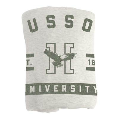 Husson University Sublimated Sweatshirt Blanket