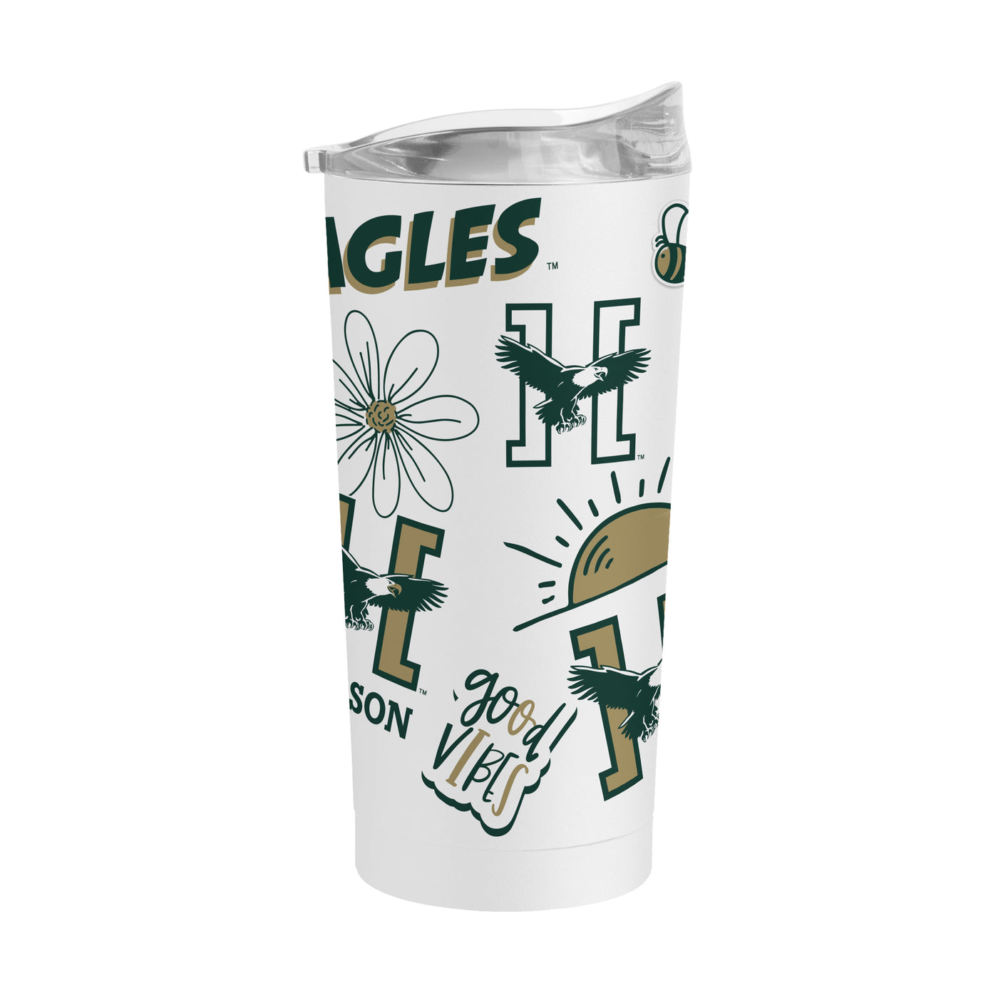 Husson University 20oz Native Powder Coat Tumbler