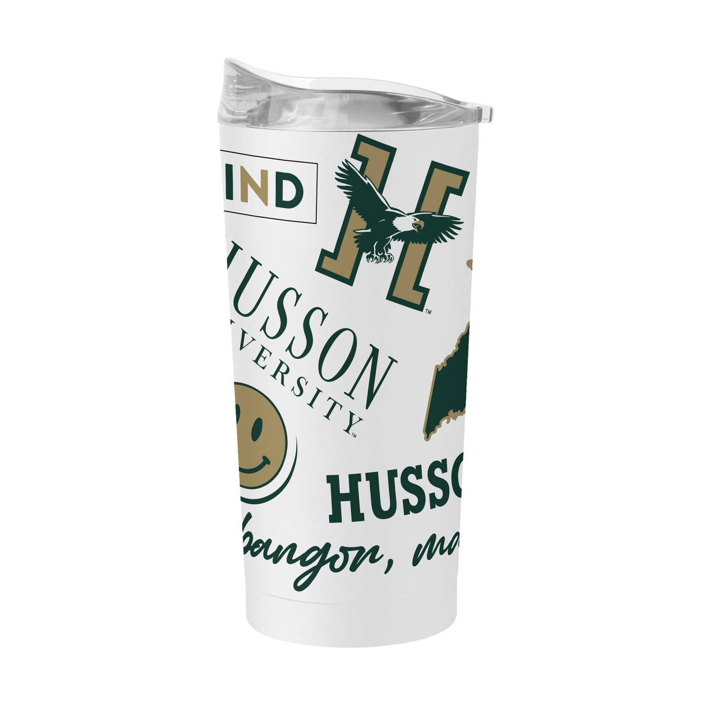 Husson University 20oz Native Powder Coat Tumbler