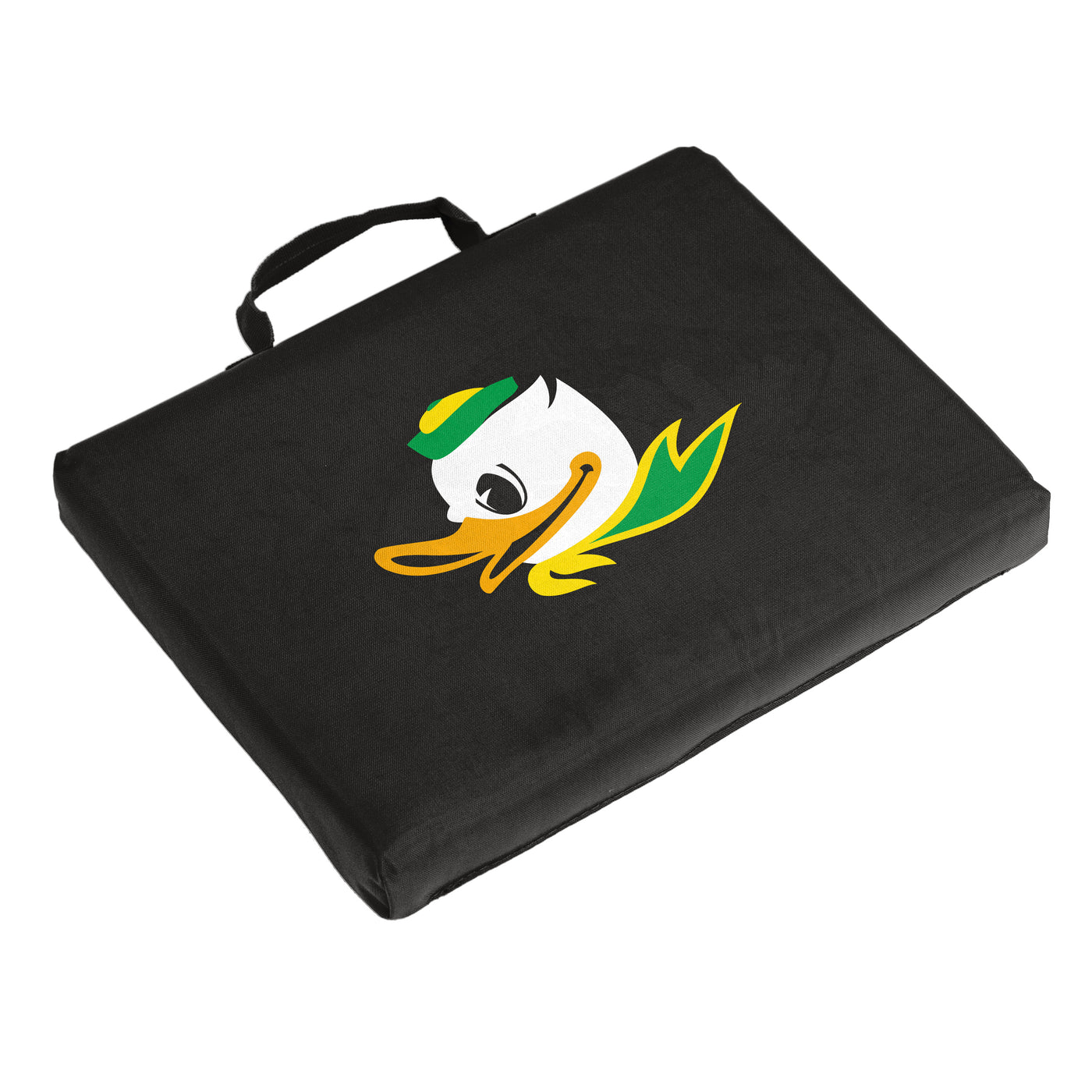 Oregon Duck Profile Black Bleacher Cushion