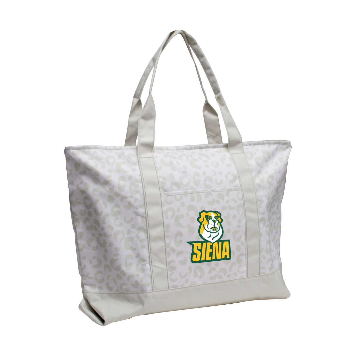 Siena College Leopard Pattern Tote