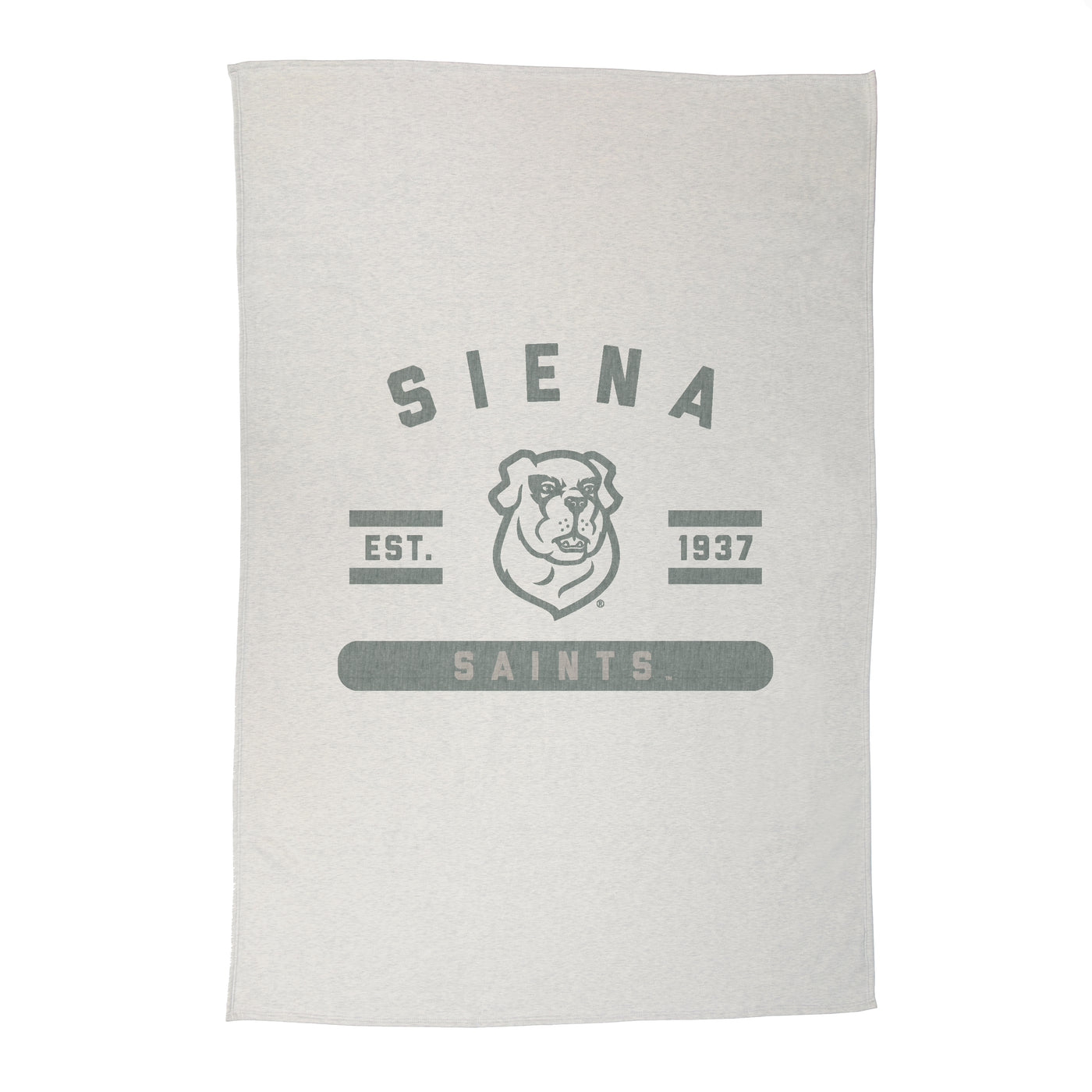 Siena College Sublimated Sweatshirt Blanket