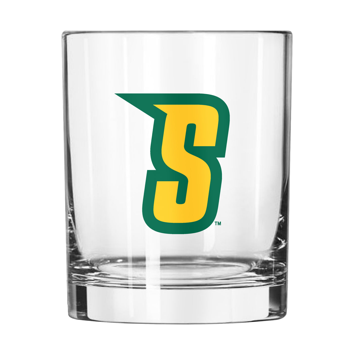 Siena College 14oz Logo Rocks Glass