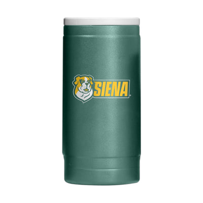 Siena College 12oz Logo Powdercoat SlimCan Coolie