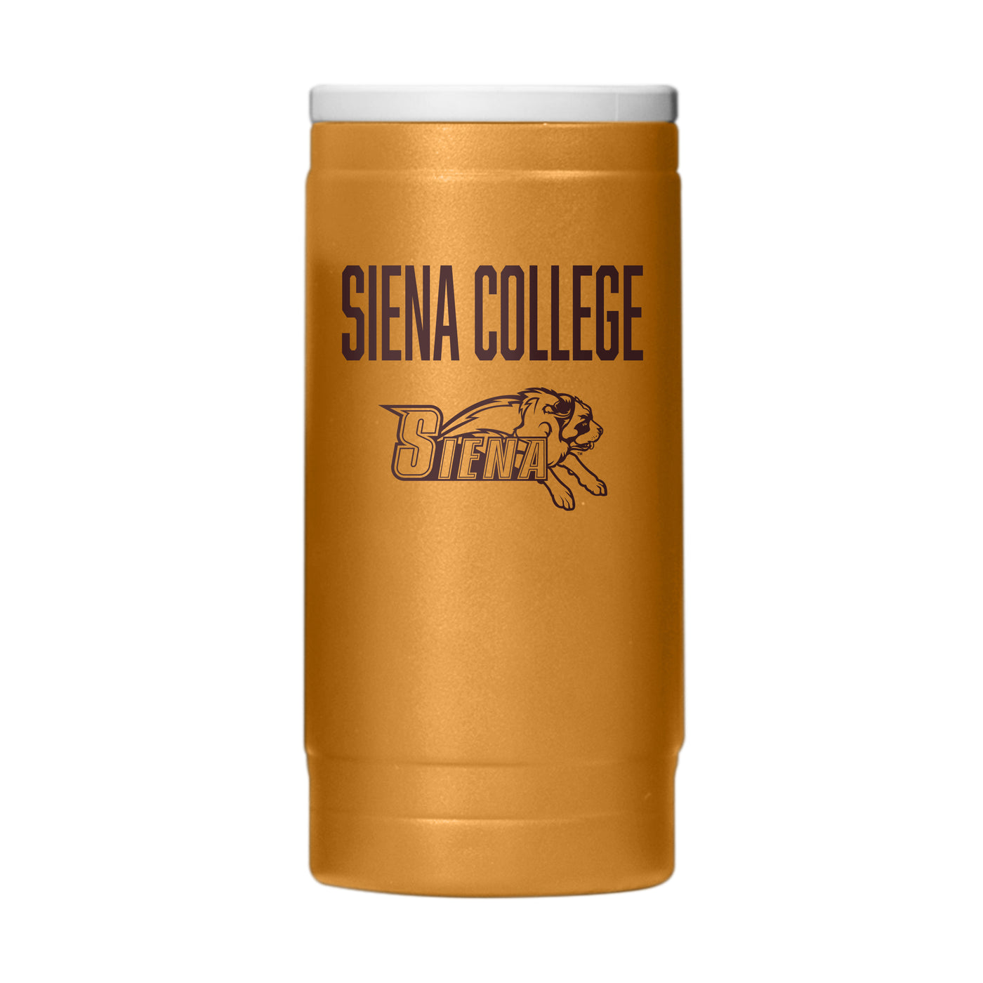 Siena College 12oz Oak Huddle Powdercoat SlimCan Coolie