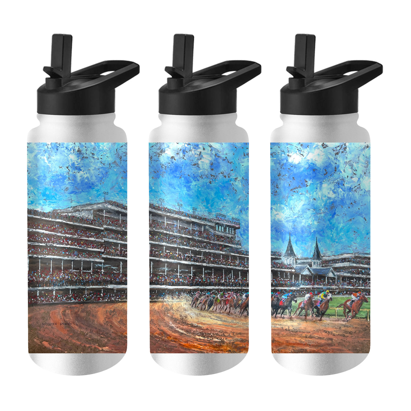 Kentucky Derby 34oz Collector Quencher Bottle
