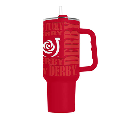 Kentucky Derby 40oz Replay Powder Coat Tumbler