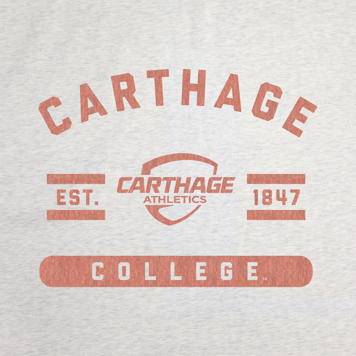 Carthage College Sublimated Sweatshirt Blanket
