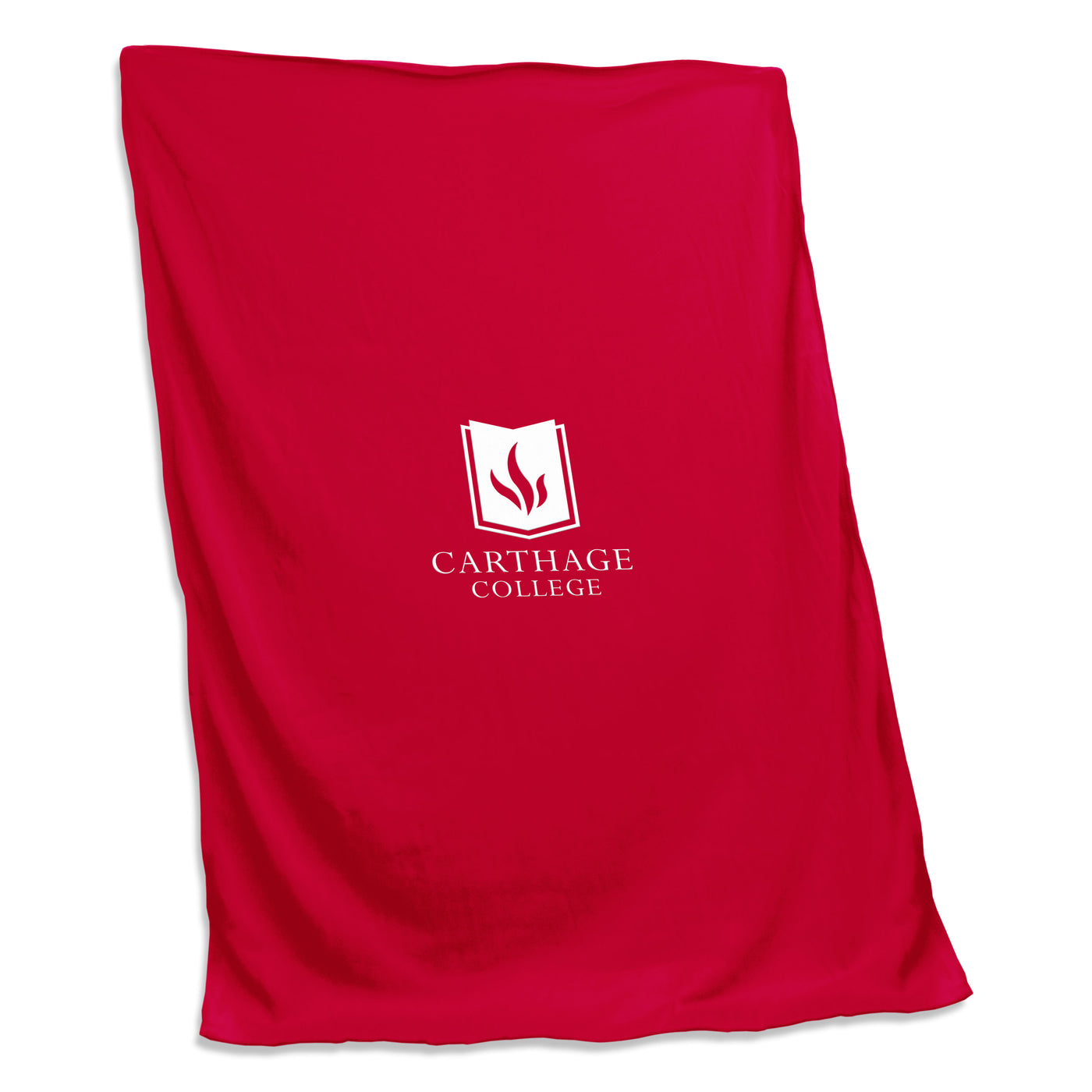 Carthage College Sweatshirt Blanket (Screened)