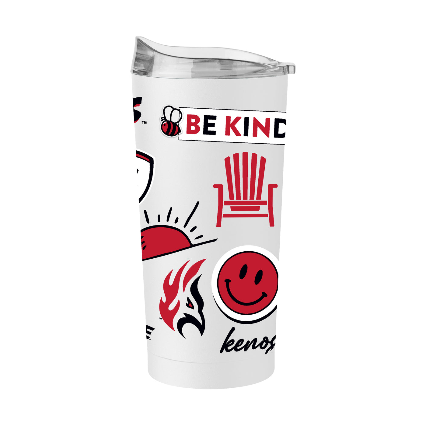 Carthage College 20oz Native Powder Coat Tumbler