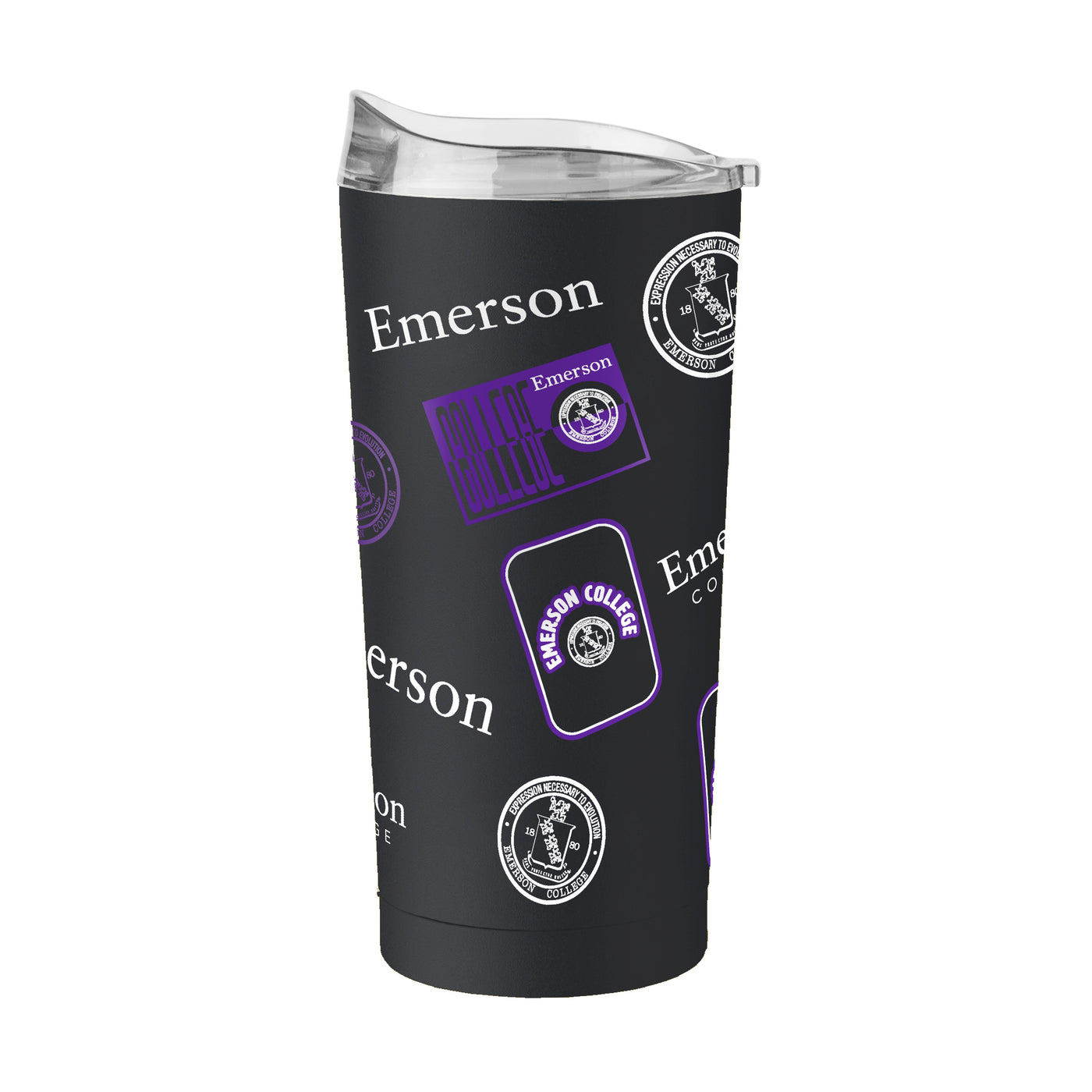 Emerson College 20oz Dreamweave Powder Coat Tumbler