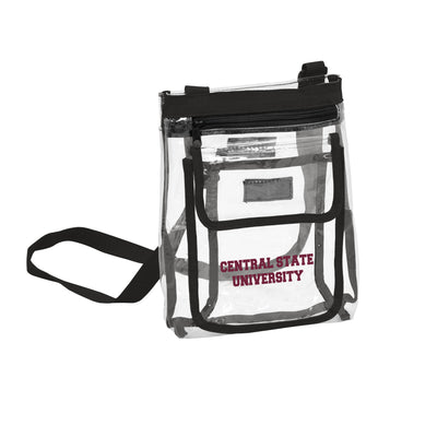 Central State University Clear Crossbody - Logo Brands
