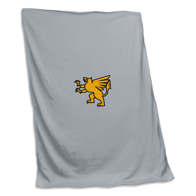 Chestnut Hill College Gray Sweatshirt Blanket (Screened) - Logo Brands