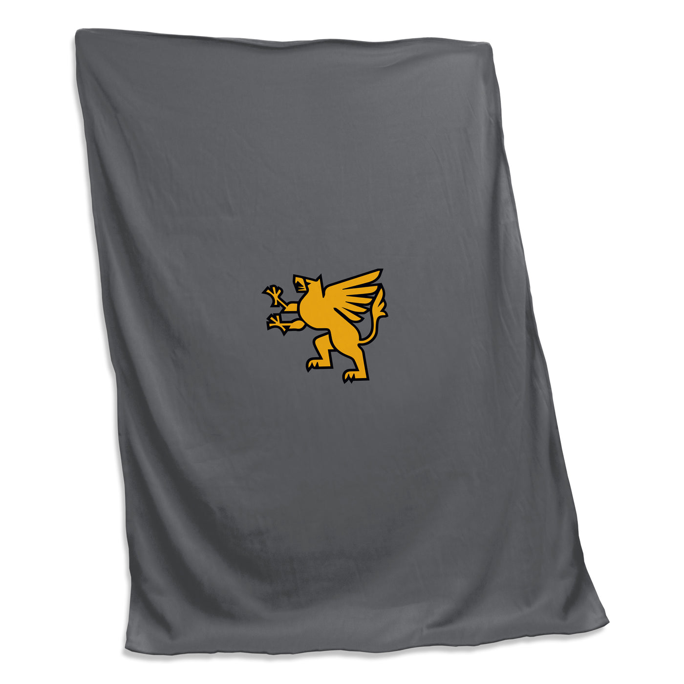 Chestnut Hill College Charcoal Sweatshirt Blanket (Screened)