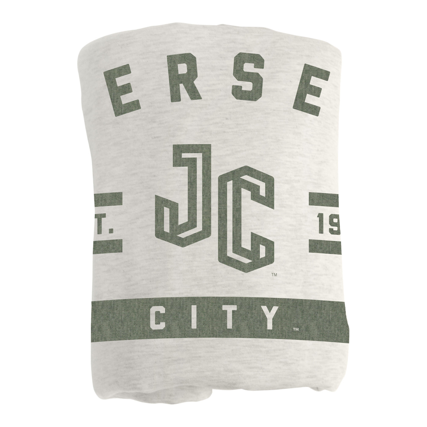 New Jersey City University Sublimated Sweatshirt Blanket