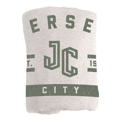 New Jersey City University Sublimated Sweatshirt Blanket