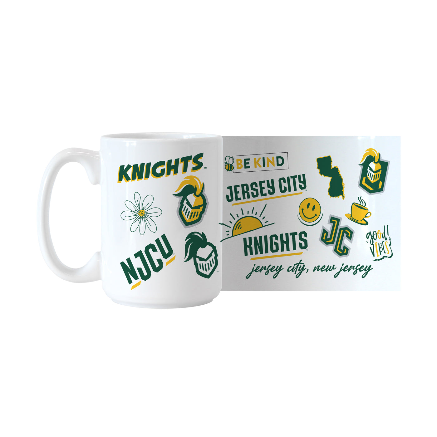 New Jersey City University 15oz Native Sublimated Mug