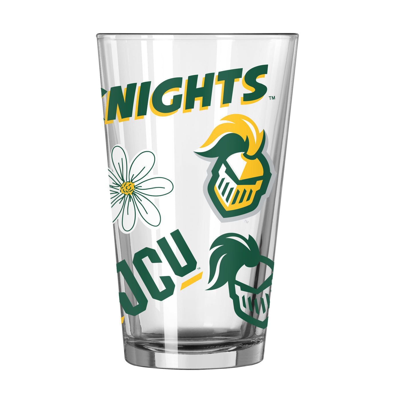 New Jersey City University 16oz Native Pint Glass