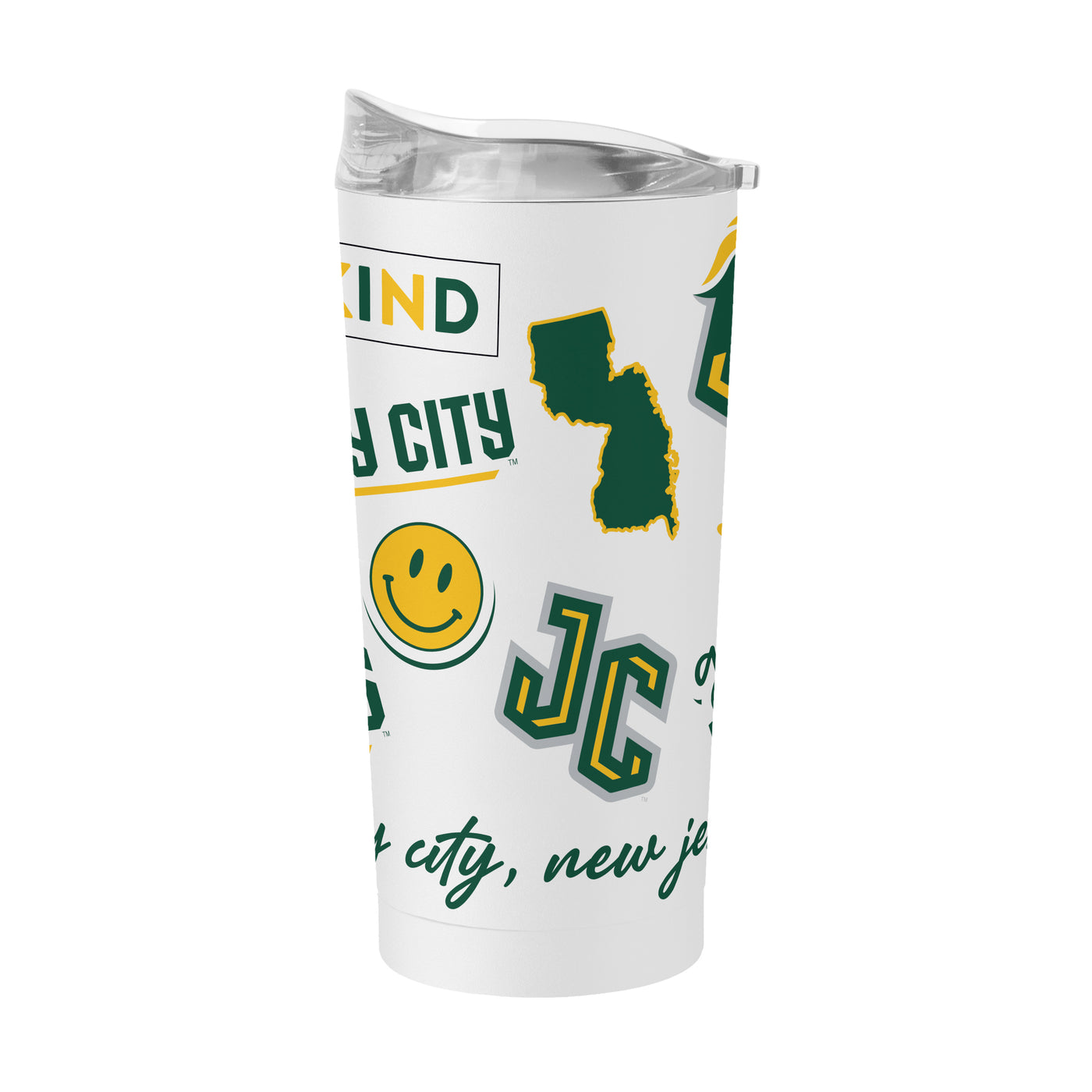 New Jersey City University 20oz Native Powder Coat Tumbler