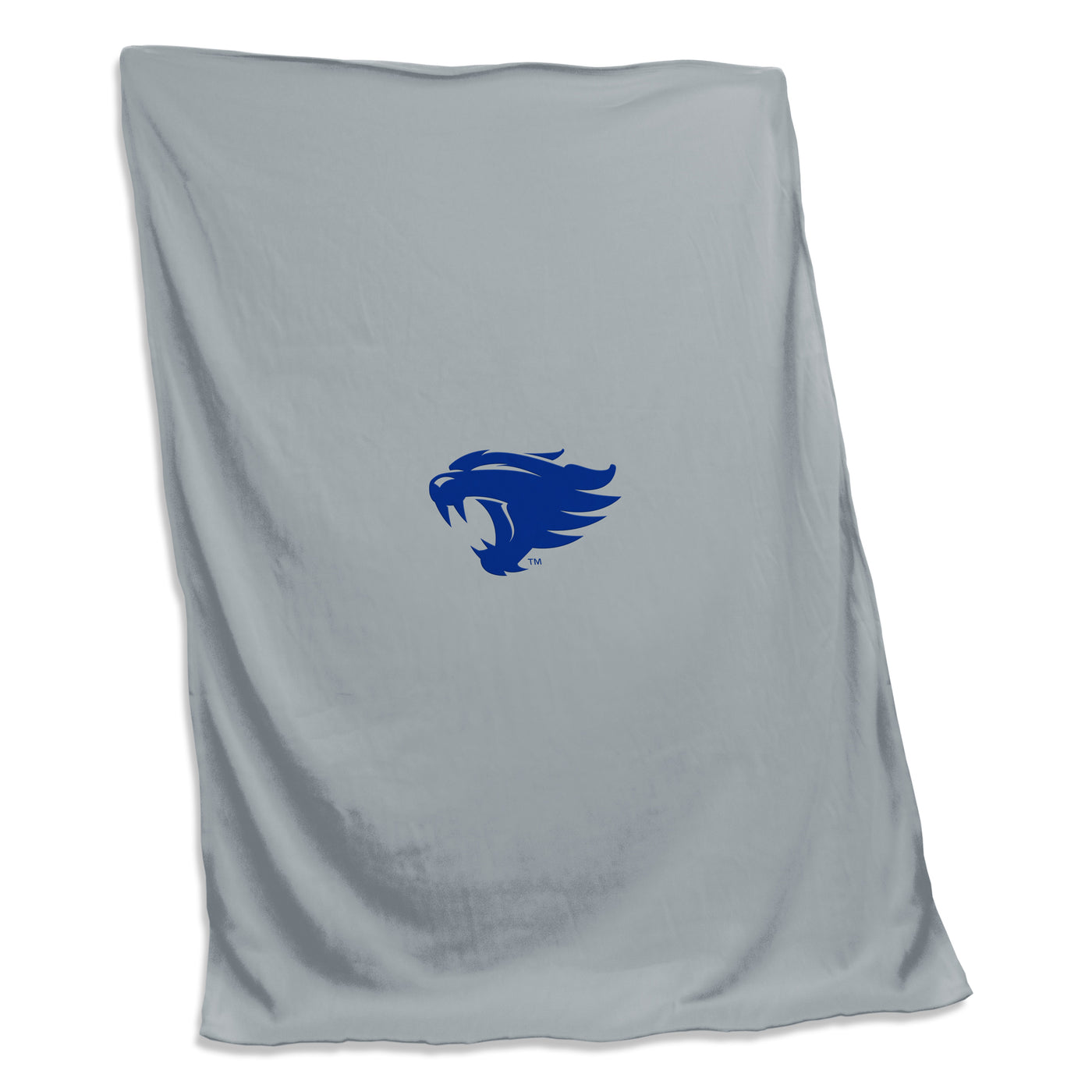 Kentucky Gray Cat Head Sweatshirt Blanket