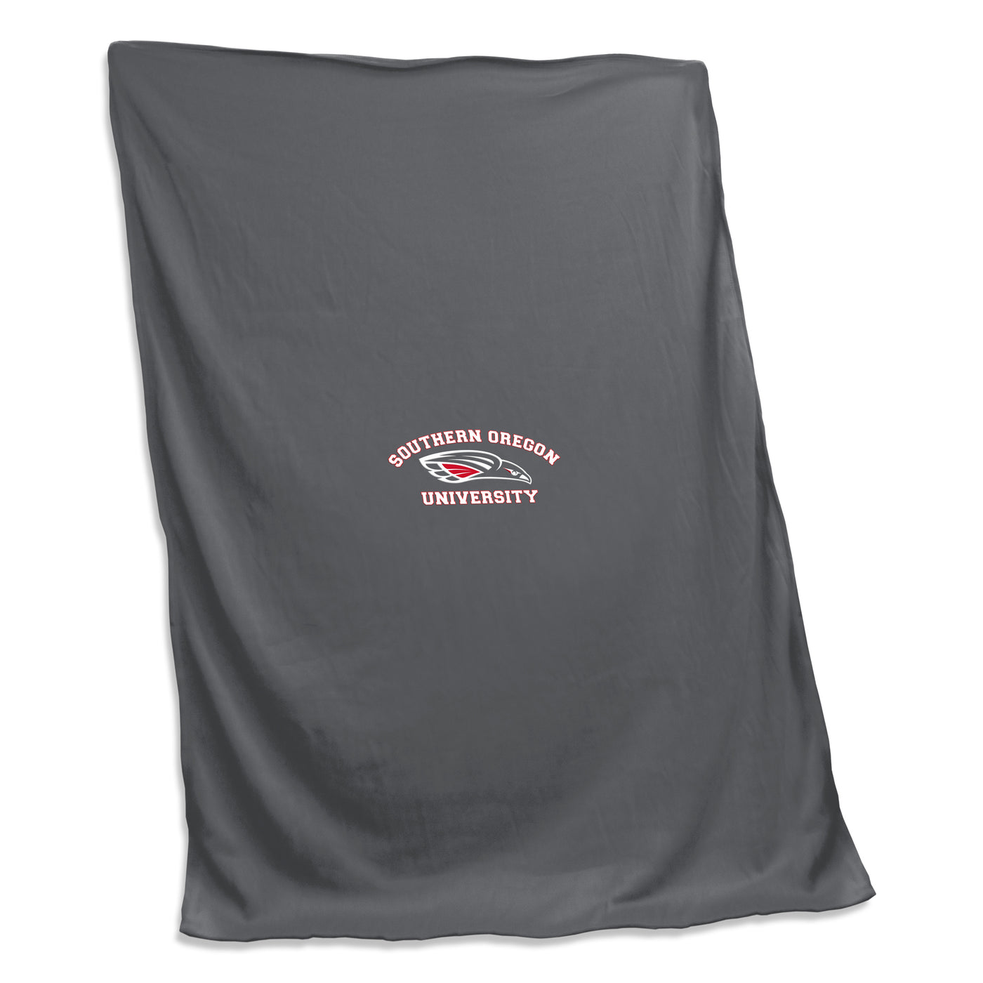 Southern Oregon Charcoal Sweatshirt Blanket (Screened)