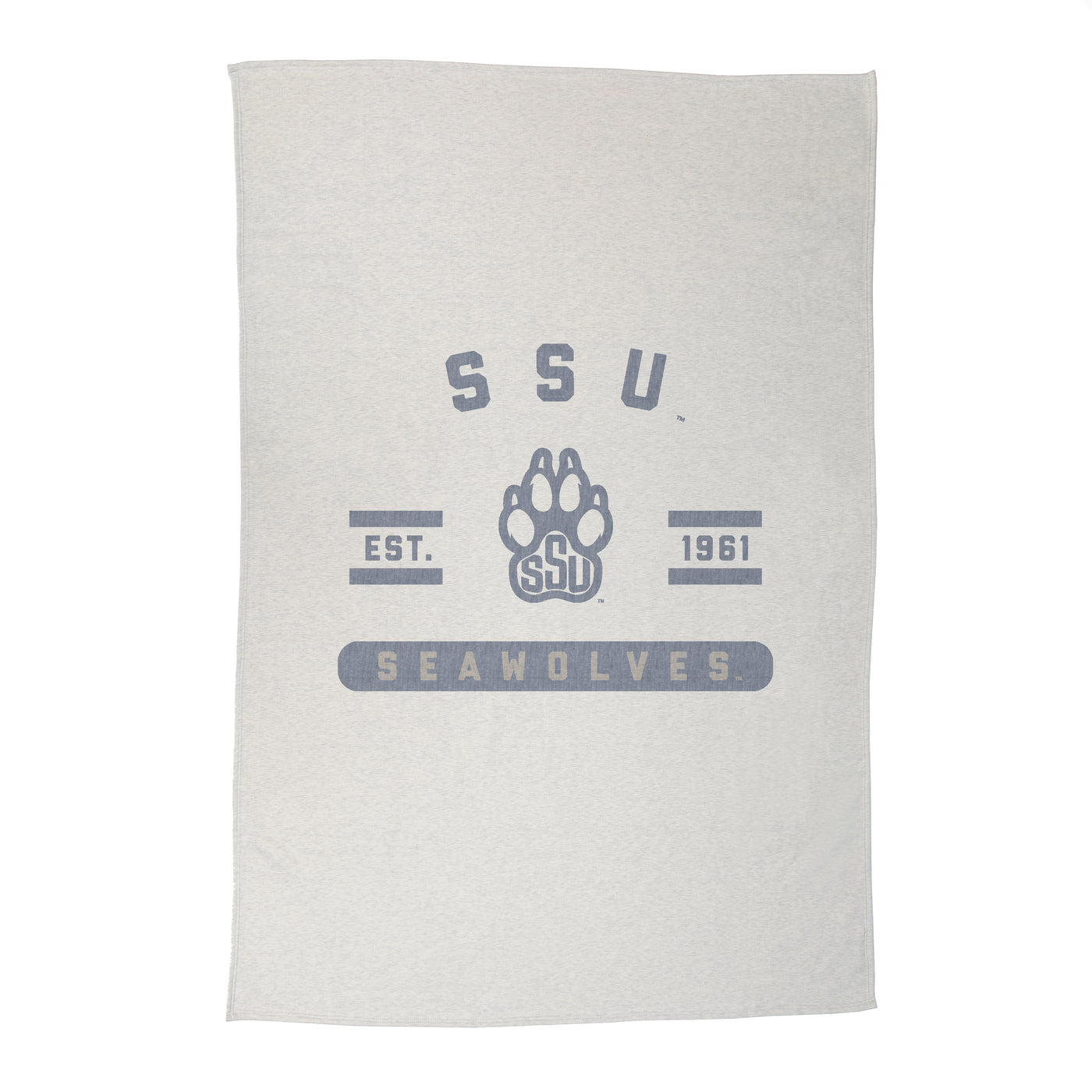 Sonoma State University Sublimated Sweatshirt Blanket