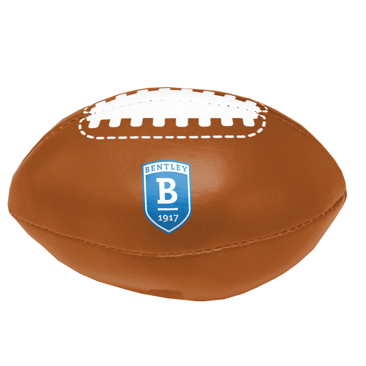 Bentley University Composite Brown Micro Soft Football