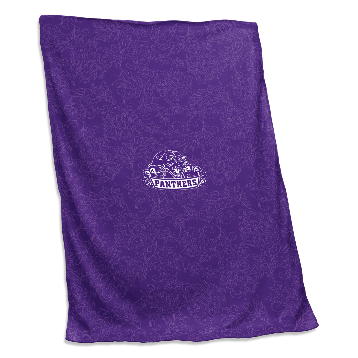 College at Old Westbury Purple Paisley Sweatshirt Blanked (Screened)