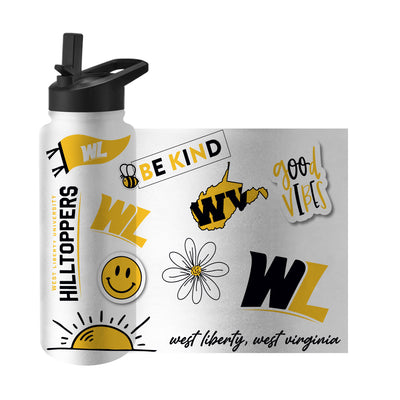 West Liberty University 34oz Native Quencher Bottle