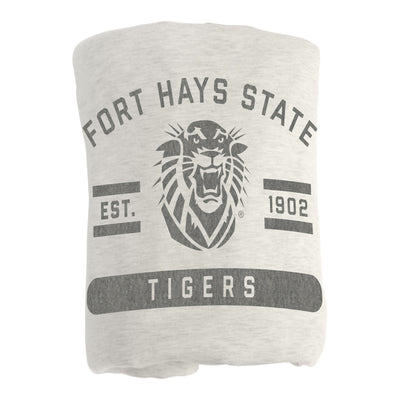 Fort Hays State Sublimated Sweatshirt Blanket