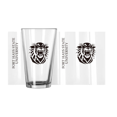 Fort Hays State 16oz Gameday Pint Glass