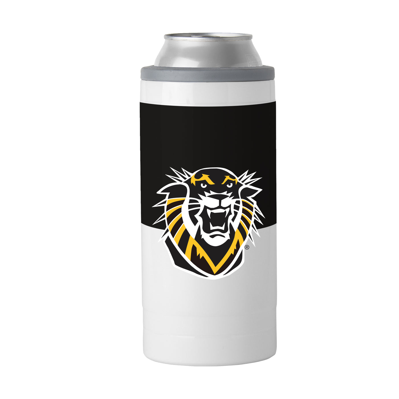 Fort Hays State 12oz Colorblock Slim Can Coolie