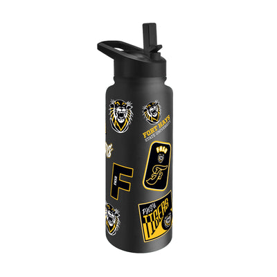 Fort Hays State 34oz Dreamweave Quencher Bottle