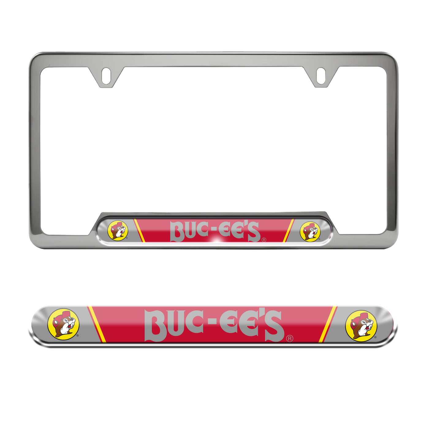 Buc-ees Embossed License Plate Frame