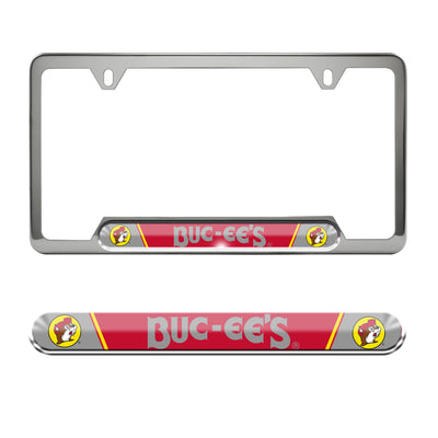 Buc-ees Embossed License Plate Frame