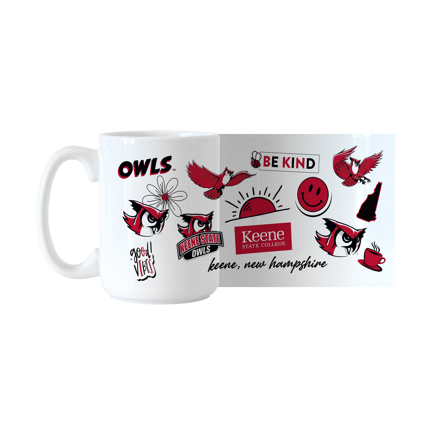 Keene State 15oz Native Sublimated Mug