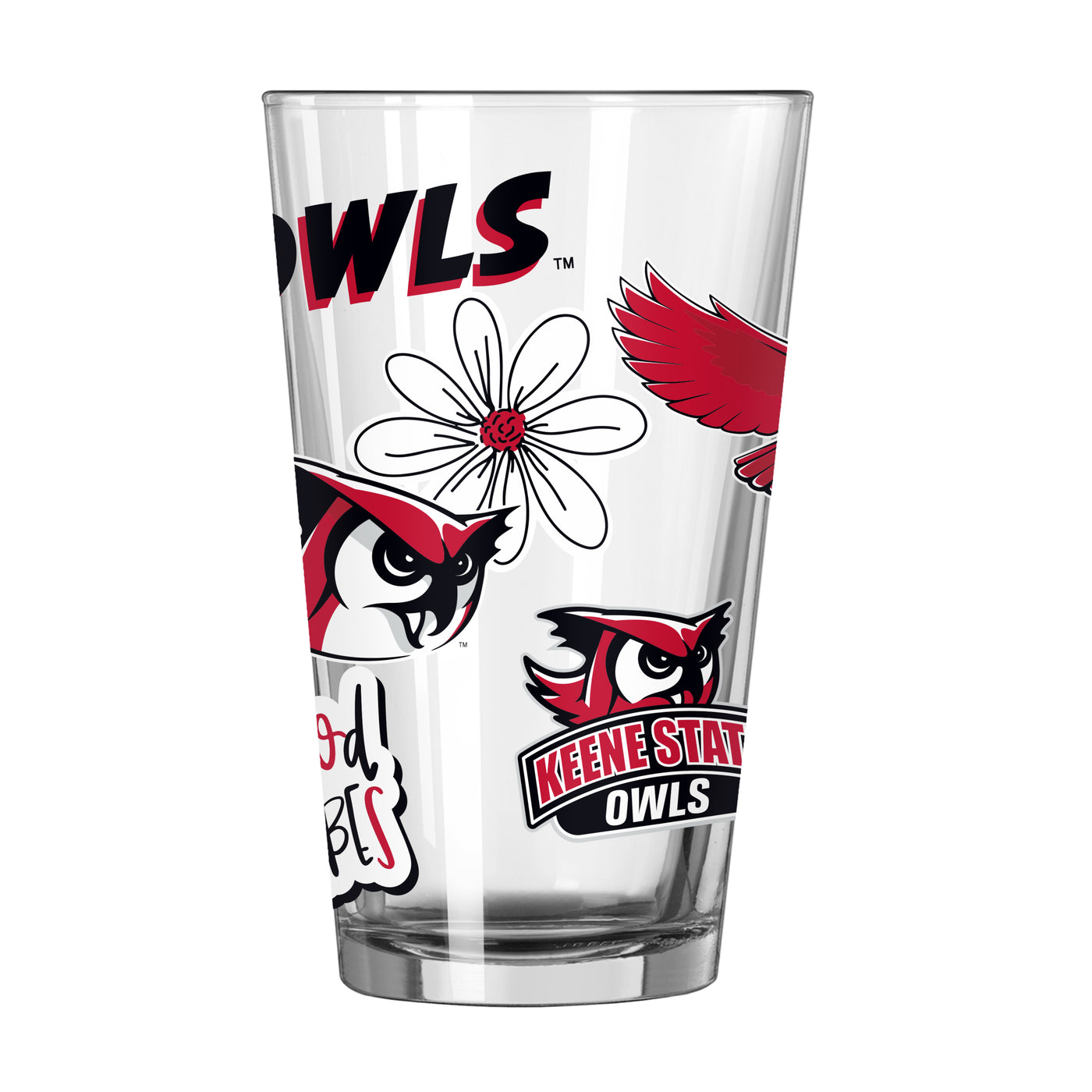 Keene State 16oz Native Pint Glass