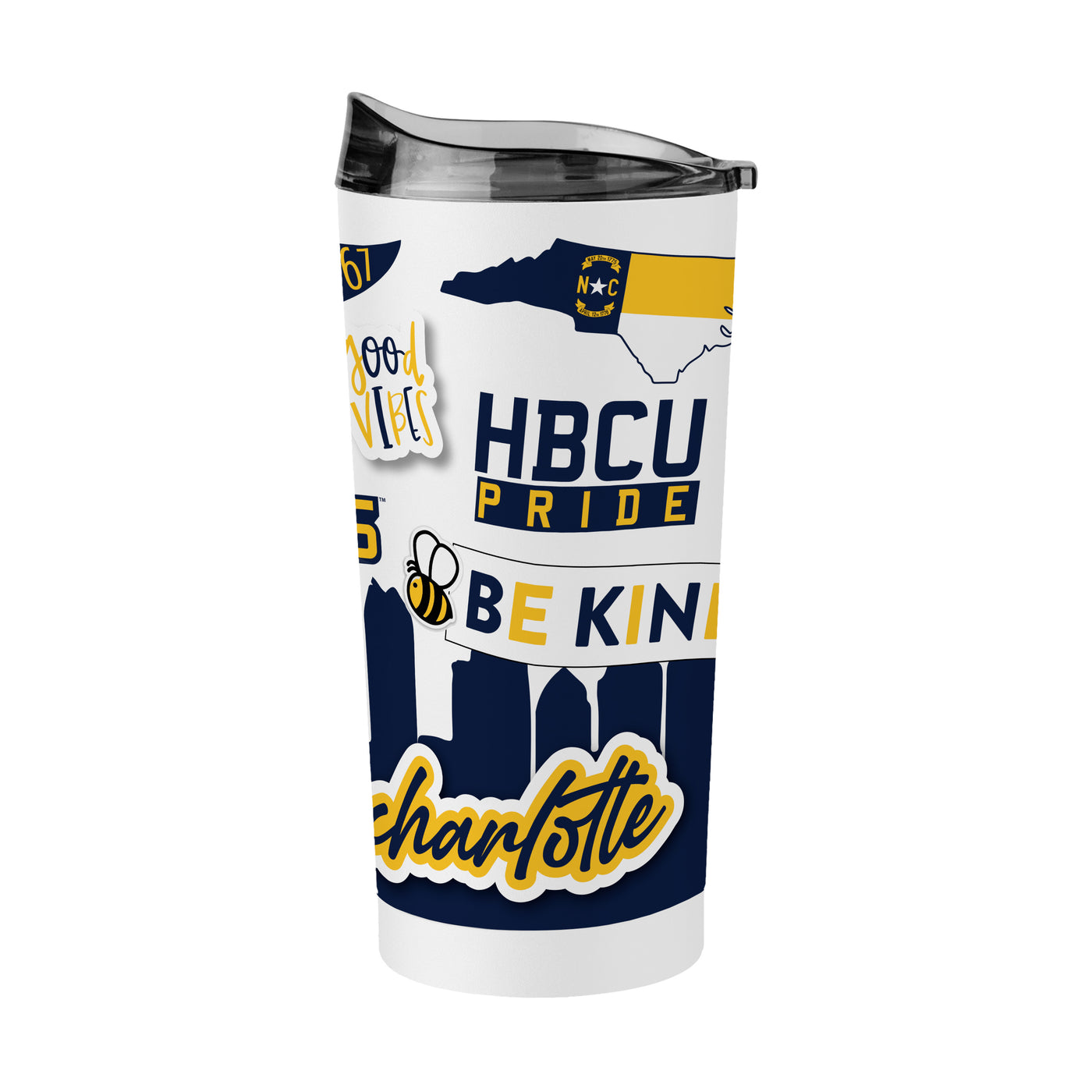 Johnson C Smith 20oz Native Powder Coat Tumbler