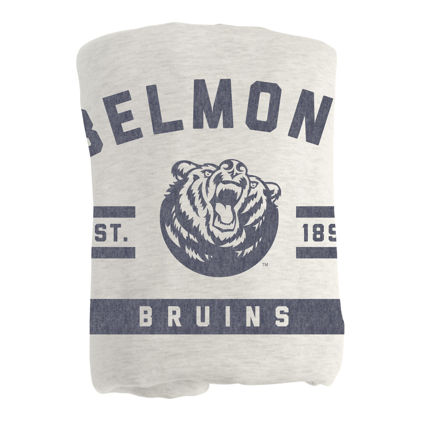 Belmont University Sublimated Sweatshirt Blanket
