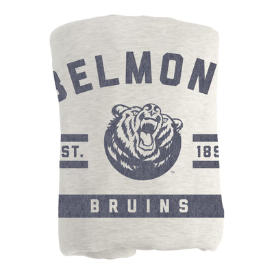 Belmont University Sublimated Sweatshirt Blanket