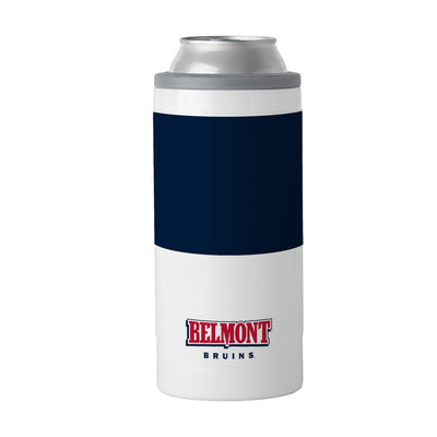 Belmont University 12oz Colorblock Slim Can Coolie - Logo Brands