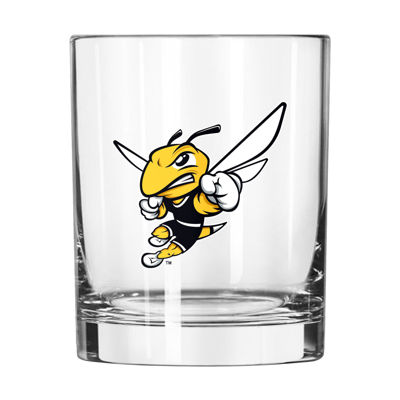 American International College 14oz Logo Rocks Glass