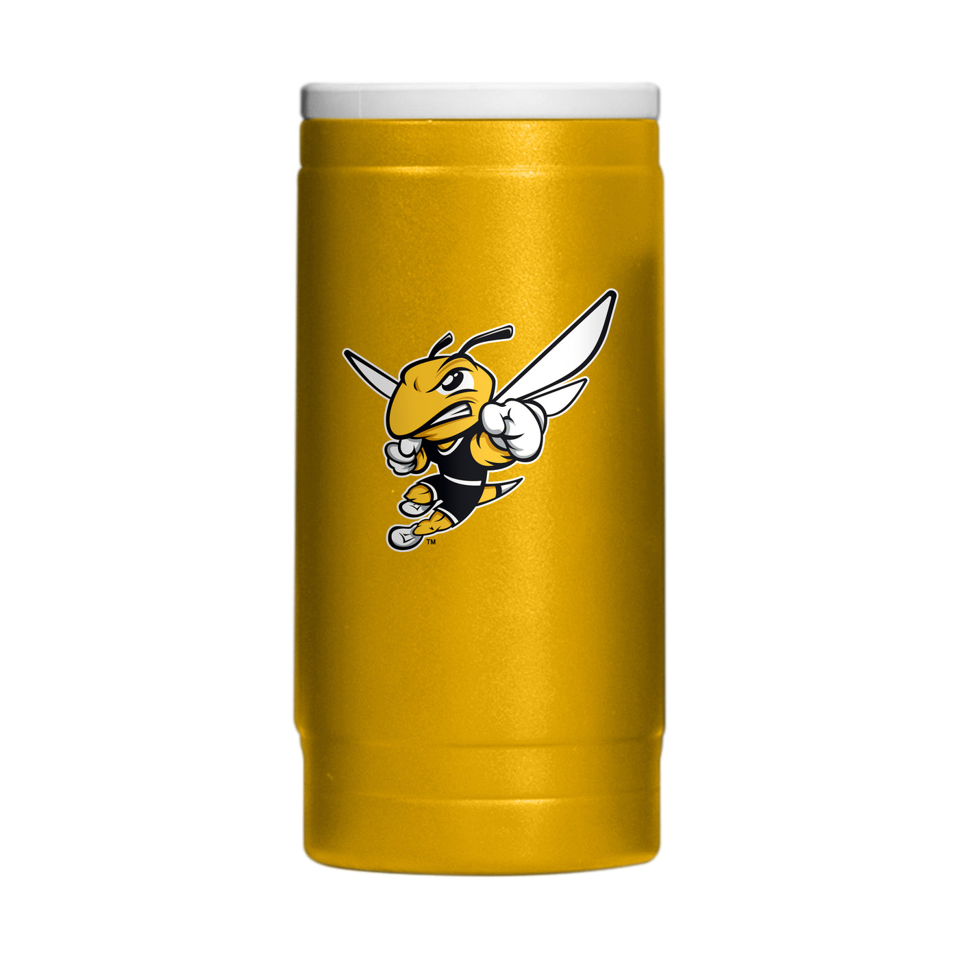American International College 12oz Logo Powdercoat SlimCan Coolie