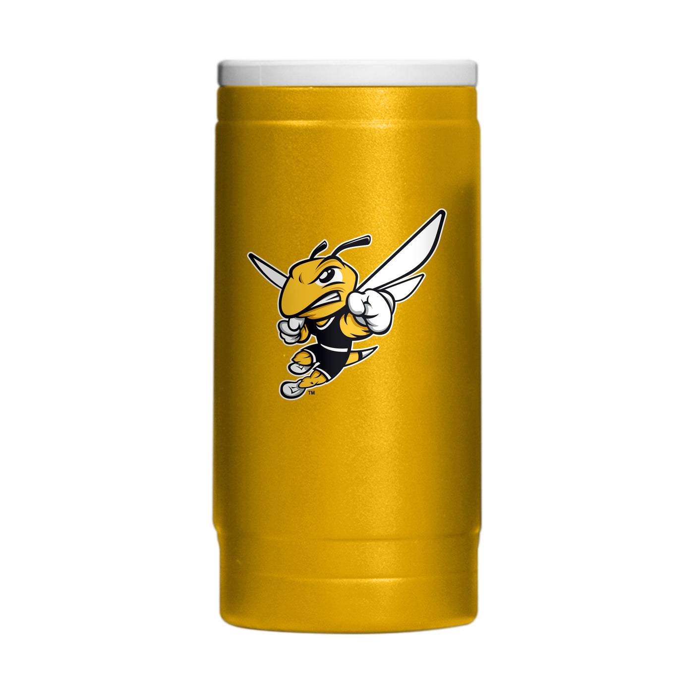 American International College 12oz Logo Powdercoat SlimCan Coolie