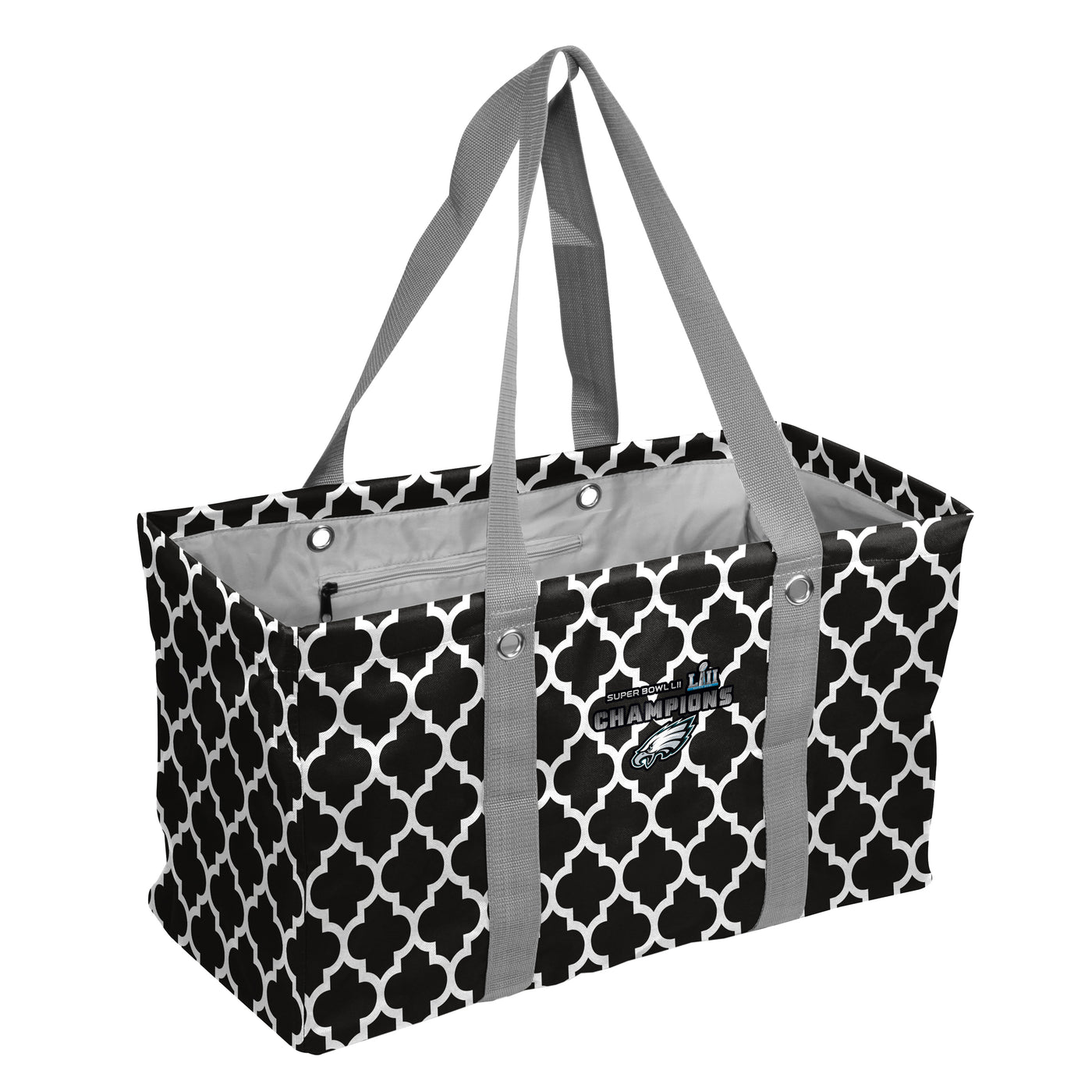 Super Bowl Champions 2018 Philadelphia Eagles Quatrefoil Picnic Caddy