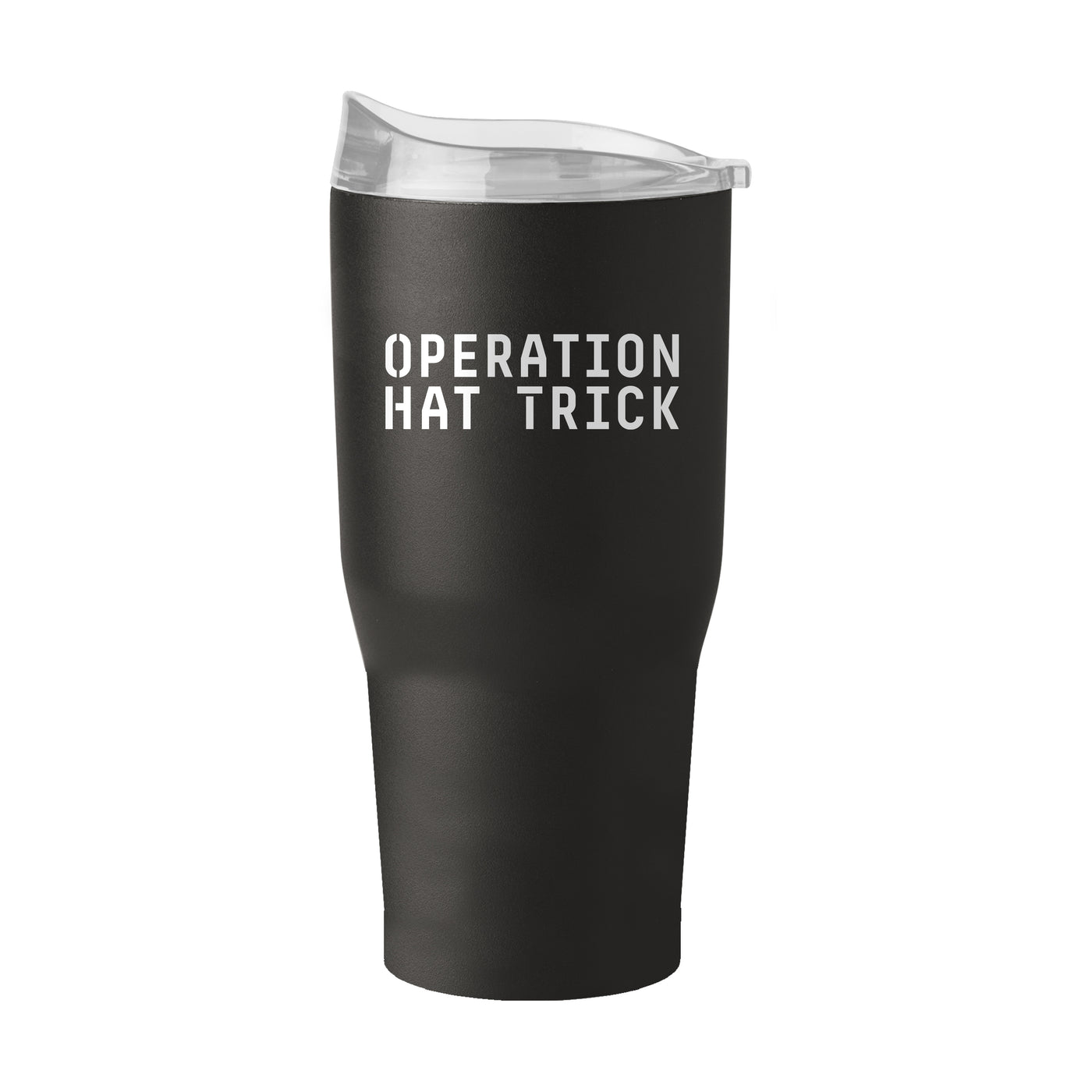 Operation Hat Trick 30oz Powder Coat Tumbler