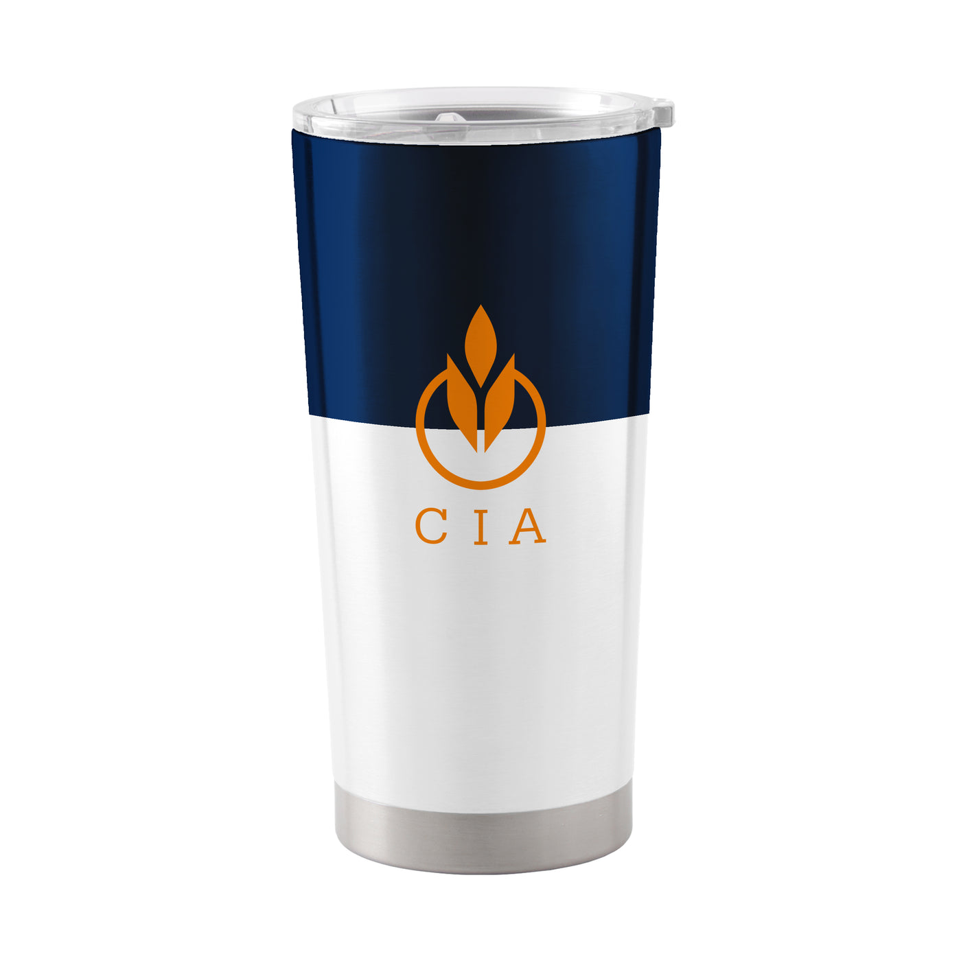 Culinary Institute of America 20oz Colorblock Stainless Tumbler