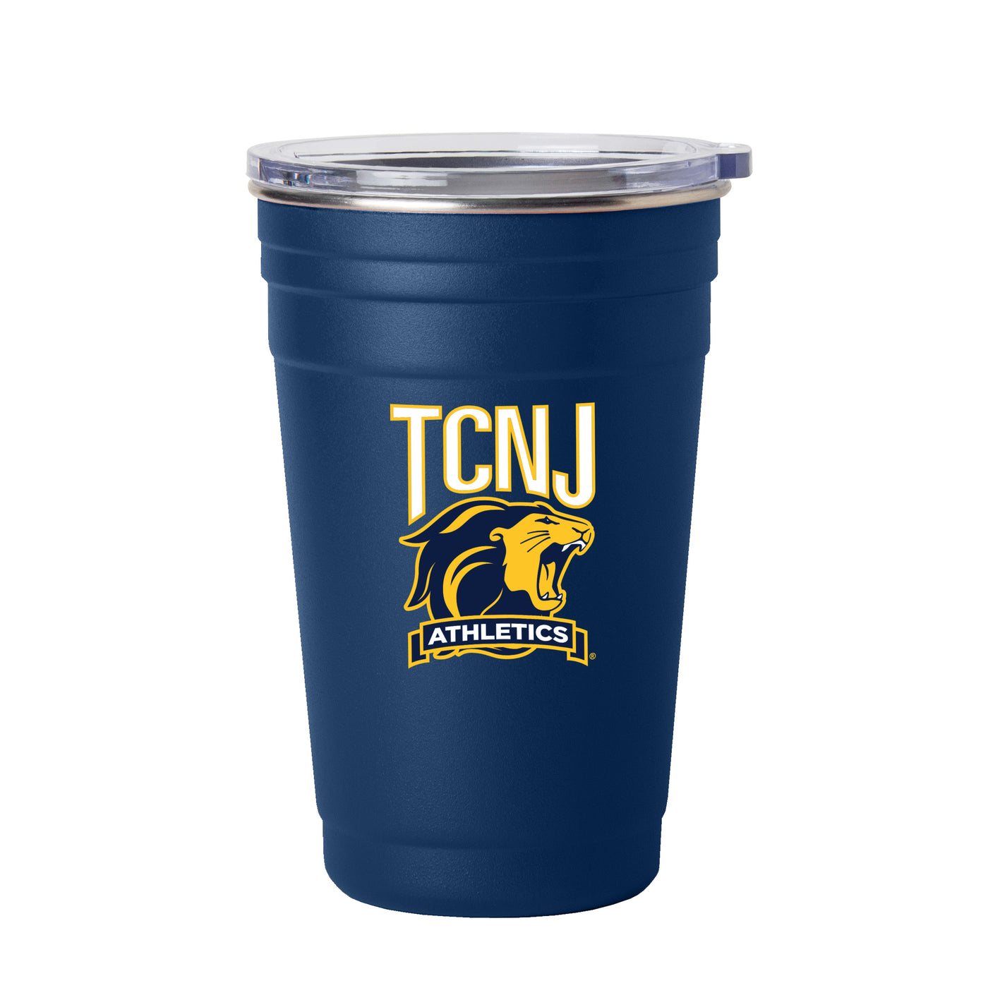 College of New Jersey 22oz Logo Stainless Cup