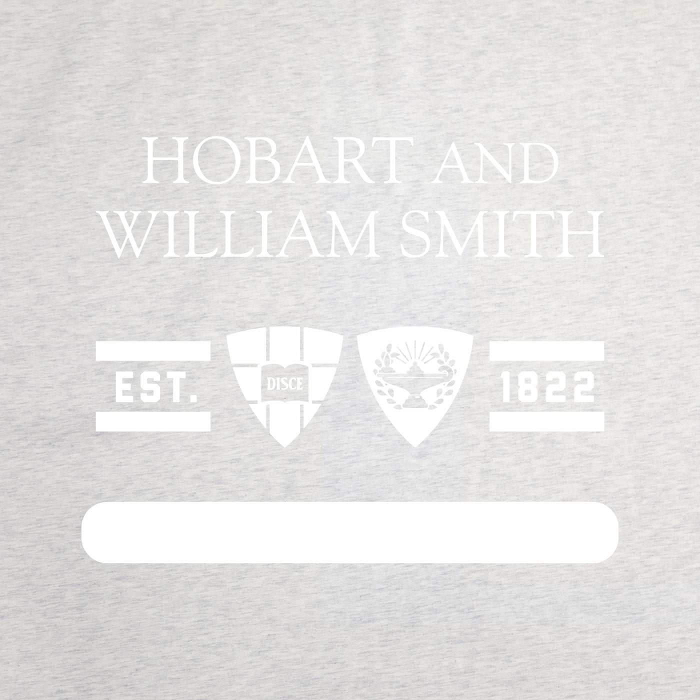 Hobart and William Smith Colleges Sublimated Sweatshirt Blanket