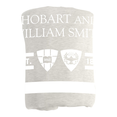 Hobart and William Smith Colleges Sublimated Sweatshirt Blanket